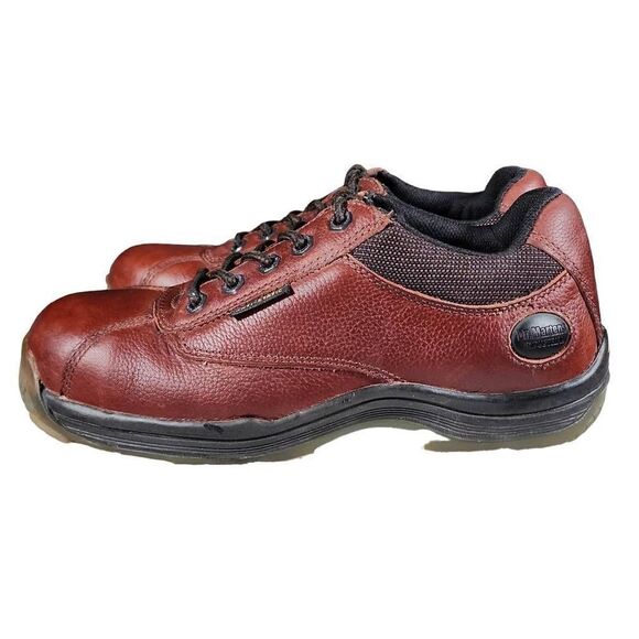 Dr. Martens Women\'s Brown Leather Lace-up 5-Eye Industrial Safety Shoe Womens Si main image 4